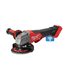 Meuleuse d'angle sans fil Milwaukee M18 ONEFSAG125XPDB-0X vue de face.
