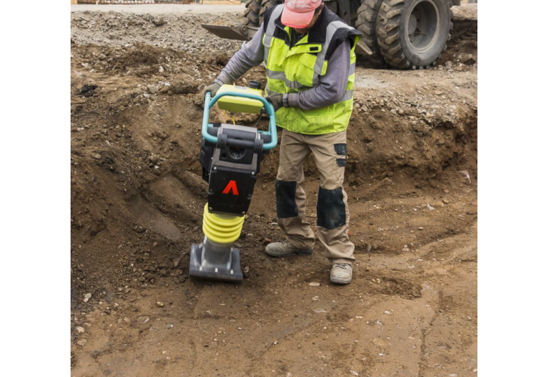 Pilonneuse Ammann ATR 68P - Guidon Anti-Vibrations pour Pro du BTP