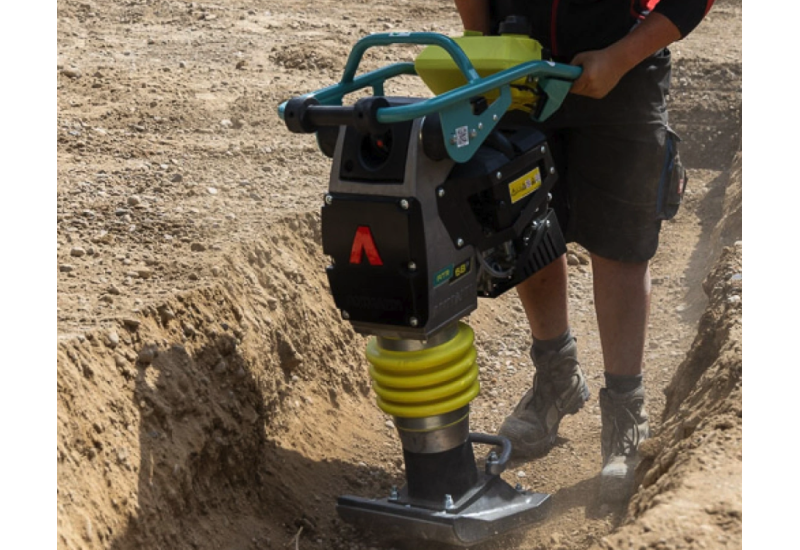 Pilonneuse Ammann ATR 68P - Guidon Anti-Vibrations pour Pro du BTP