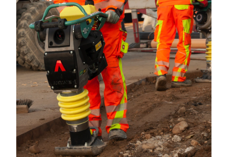 Pilonneuse Ammann ATR 68P - Guidon Anti-Vibrations pour Pro du BTP