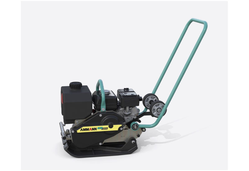 Plaque Vibrante AMMANN APF 12/50 : Mobilité Pro pour BTP - Avec réservoir d'eau et kit roues