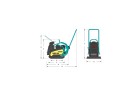 AMMANN - Plaque vibrante APF 15/50 - Moteur: Vanguard 160 (3.7 kW (5 CV)) - Largeur de travail de 500mm