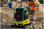 Plaque Vibrante Ammann APR 25/50 Hatz (Diesel) - Compactage Agile - Réservoir et kit roues - Largeur de compactage: 500 mm