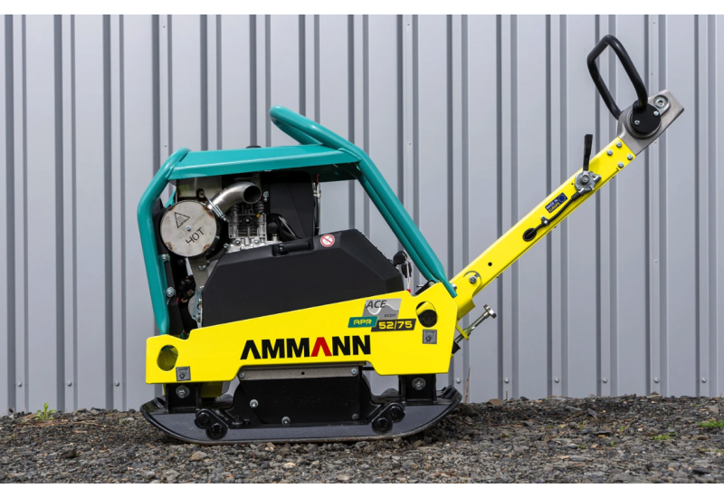 Plaque Vibrante Ammann APR 52/75 (Diesel HATZ) - Démarrage Électrique - Largeur de compactage: 600 mm