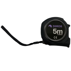 DIMOS - Mètre ruban L 5m double graduation - Réf: 155608