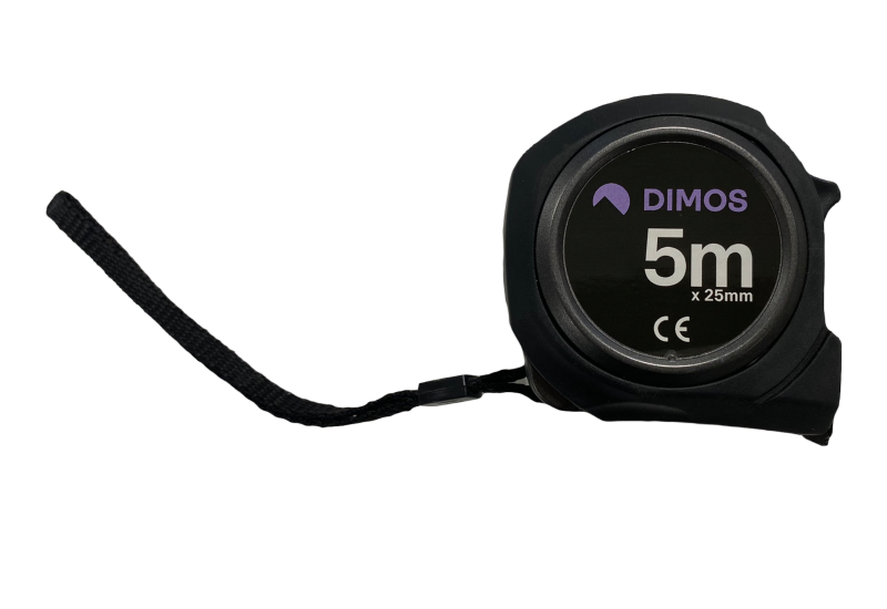 DIMOS - Mètre ruban L 5m double graduation - Réf: 155608