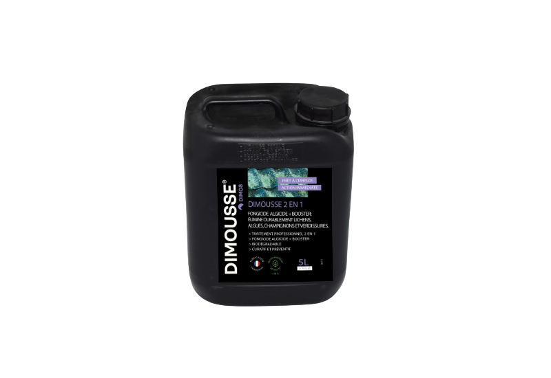 DIMOS - DIMOUSSE solution 2 en 1 action immédiate - bidon de 5 litres