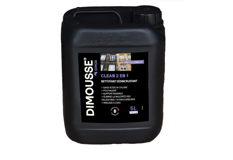 DIMOS - DIMOUSSE Clean 2 en1 - bidon de 5 litres