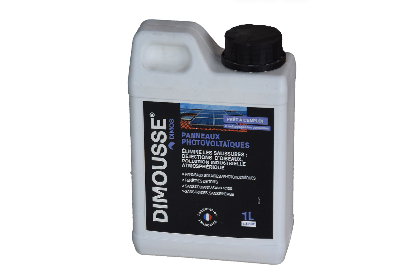 DIMOS - DIMOUSSE Nettoyant panneau photovoltaique  - bidon de 1 litre