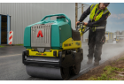 Rouleau à guidage manuel Ammann ARW 65 - Moteur YANMAR Diesel - Machine 2 en 1