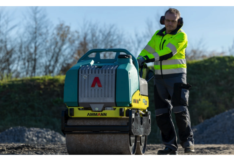 Rouleau à guidage manuel Ammann ARW 65 - Moteur HATZ Diesel - Machine 2 en 1- Compactage expert, sans effort