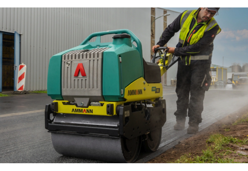 Rouleau à guidage manuel Ammann ARW 65 - Moteur HATZ Diesel - Machine 2 en 1- Compactage expert, sans effort