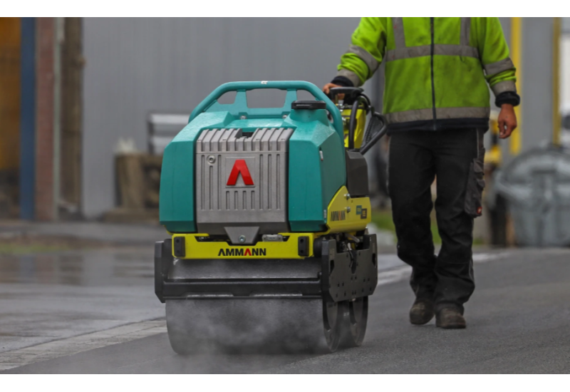 Rouleau à guidage manuel Ammann ARW 65 - Moteur HATZ Diesel - Machine 2 en 1- Compactage expert, sans effort