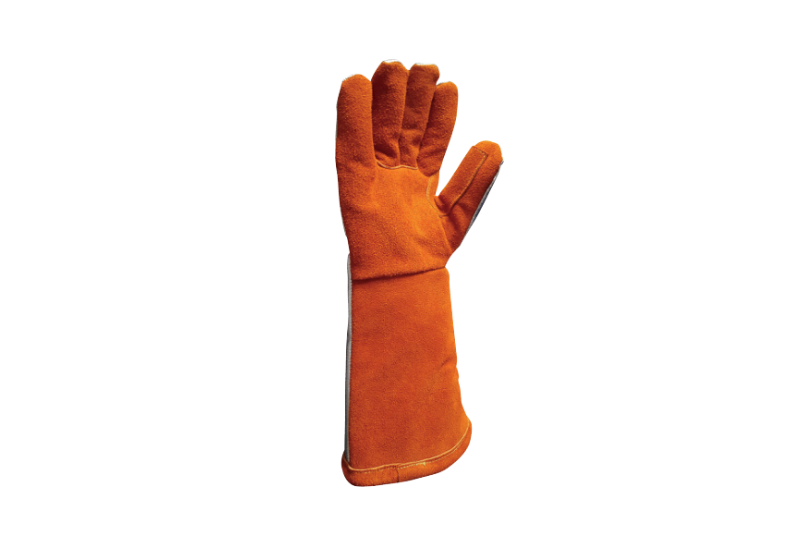 Gant thermique cuir aluminisé, protégeant des chaleurs extrêmes, idéal pour les travaux en industrie lourde - Taille 10 Gant thermique cuir aluminisé, protégeant des chaleurs extrêmes, idéal pour les travaux en industrie lourde - Taille 10