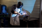 Gant thermique cuir aluminisé, protégeant des chaleurs extrêmes, idéal pour les travaux en industrie lourde - Taille 10 Gant thermique cuir aluminisé, protégeant des chaleurs extrêmes, idéal pour les travaux en industrie lourde - Taille 10