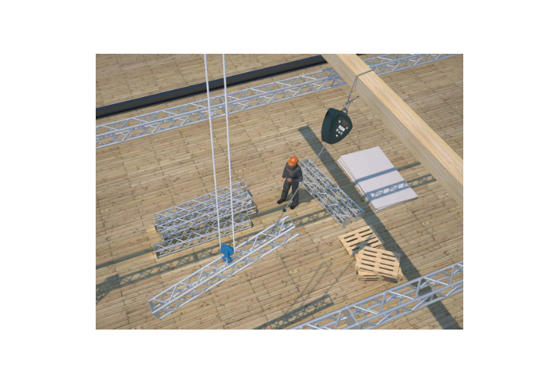 Dispositif antichute charge à rappel automatique AN518 certifié CE Catégorie III Directive Machines 2006/42/EEC Delta Plus