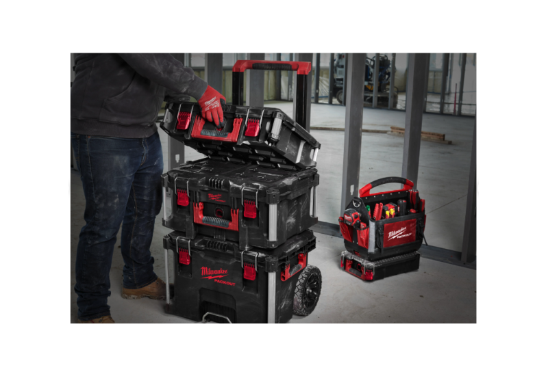 Coffret MILWAUKEE PACKOUT™ 4932464080 - IP65 pour Chantier - 165 x 561 x 411 mm Coffret MILWAUKEE PACKOUT™ 4932464080 - IP65 pour Chantier - 165 x 561 x 411 mm