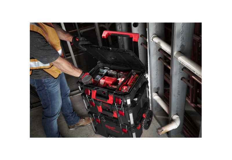 Coffret MILWAUKEE PACKOUT™ 4932464080 - IP65 pour Chantier - 165 x 561 x 411 mm Coffret MILWAUKEE PACKOUT™ 4932464080 - IP65 pour Chantier - 165 x 561 x 411 mm