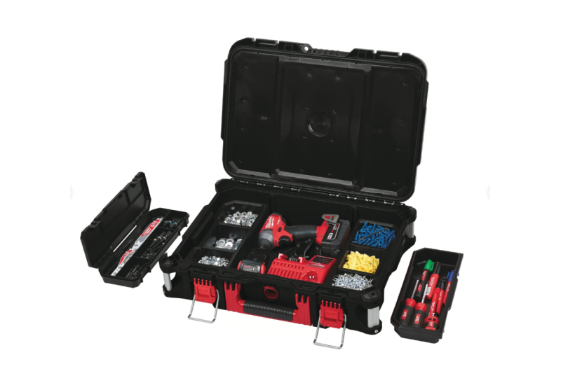 Coffret MILWAUKEE PACKOUT™ 4932464080 - IP65 pour Chantier - 165 x 561 x 411 mm Coffret MILWAUKEE PACKOUT™ 4932464080 - IP65 pour Chantier - 165 x 561 x 411 mm