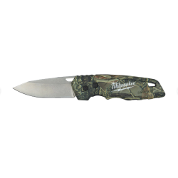 Couteau Milwaukee Fastback Camouflage - Ouverture 1 Main pour Pros