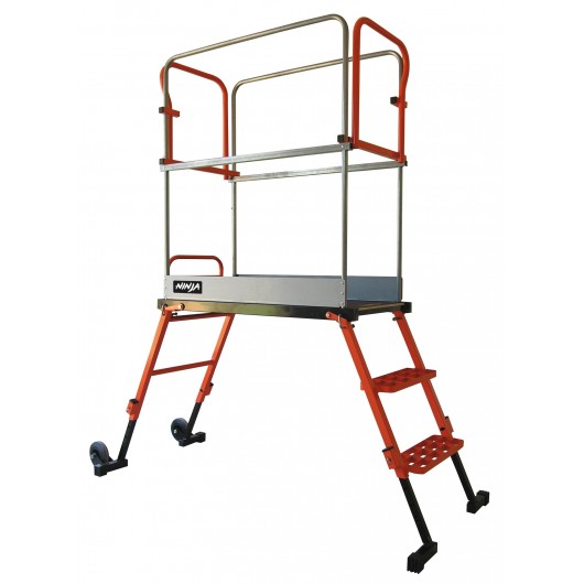 PLATEFORME INDIVIDUELLE AVEC GARDE-CORPS NINJA - ULTRA LEGERE - MONDELIN - 500610