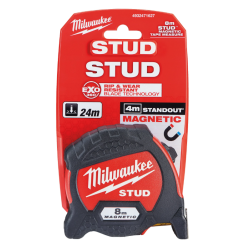 Mètre ruban Milwaukee STUD GEN2 - 8m - Magnétique pour Pros