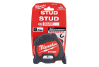 Mètre ruban Milwaukee STUD GEN2 - 8m - Magnétique pour Pros Mètre ruban Milwaukee STUD GEN2 - 8m - Magnétique pour Pros