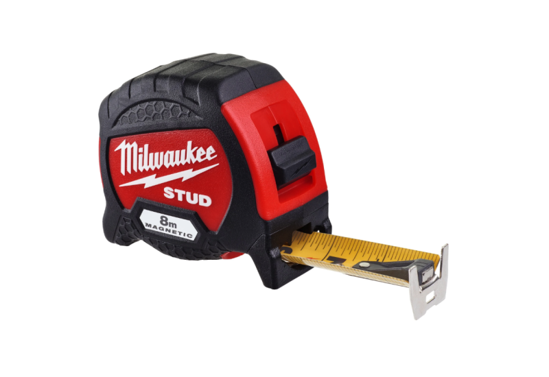 Mètre ruban Milwaukee STUD GEN2 - 8m - Magnétique pour Pros Mètre ruban Milwaukee STUD GEN2 - 8m - Magnétique pour Pros