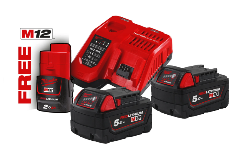 Pack Énergie Milwaukee M18 NRG-502 5.0Ah pour Pro Exigeants Pack Énergie Milwaukee M18 NRG-502 5.0Ah pour Pro Exigeants