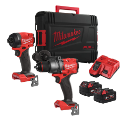 Pack MILWAUKEE M18 FPP2A3-502X - 2 Outils FUEL 18V 5.0Ah Pro