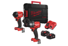 Pack MILWAUKEE M18 FPP2A3-502X - 2 Outils FUEL 18V 5.0Ah Pro