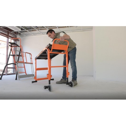 PLATEFORME INDIVIDUELLE AVEC GARDE-CORPS NINJA - ULTRA LEGERE - MONDELIN - 500610