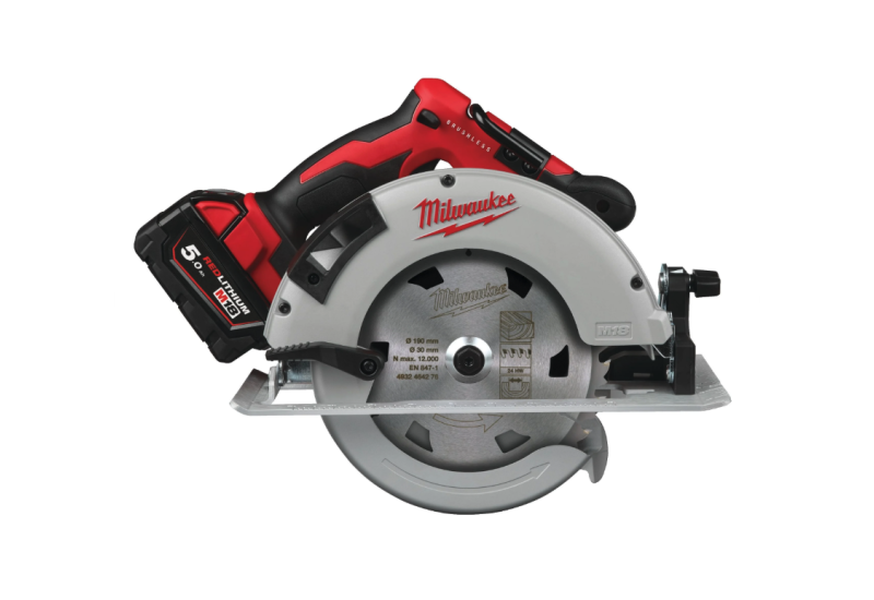 MILWAUKEE - M18 BLCS66-502X - Scie circulaire 66mm, 18V, 5Ah MILWAUKEE - M18 BLCS66-502X - Scie circulaire 66mm, 18V, 5Ah