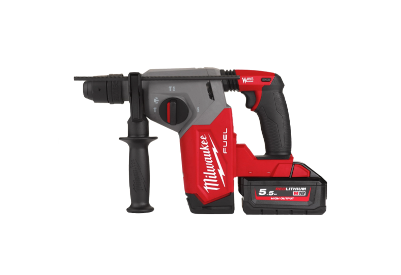 MILWAUKEE - M18 FHX-552X - Perforateur SDS+ 26mm FUEL, FIXTEC, 18V