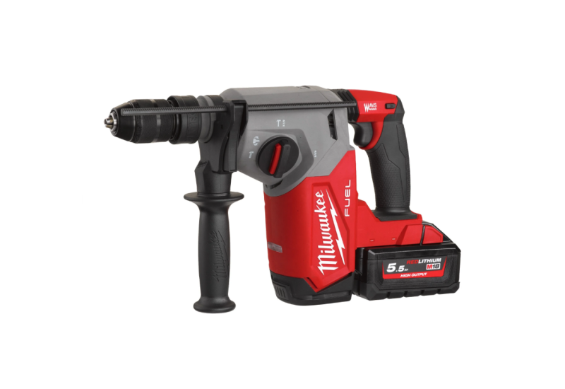 MILWAUKEE - M18 FHX-552X - Perforateur SDS+ 26mm FUEL, FIXTEC, 18V