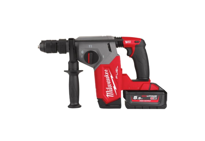 MILWAUKEE - M18 FHX-552X - Perforateur SDS+ 26mm FUEL, FIXTEC, 18V