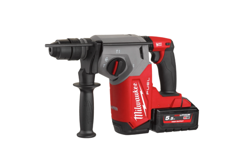 MILWAUKEE - M18 FHX-552X - Perforateur SDS+ 26mm FUEL, FIXTEC, 18V