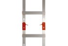 CENTAURE - Échelle de toit aluminium 6,60m - entraxe 330mm - avec crochet de faitage CENTAURE - Échelle de toit aluminium 6,60m - entraxe 330mm - avec crochet de faitage