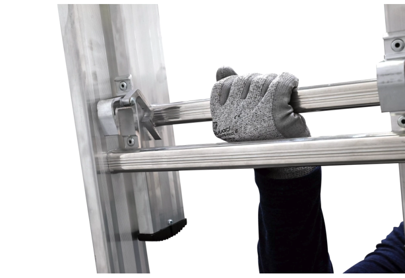 Échelle coulissante 2x8 barreaux DUARIB CM2 - Hauteur d'accès 4,95m