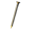 Pointe Crochet Gouttière Annelée 30x4.0mm pour Charpentiers DIMOS - Seau de 5 kg