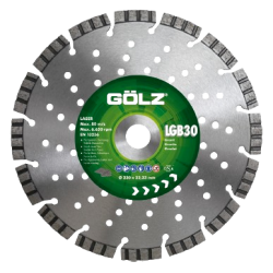 Disque Diamant GOLZ LGB30 125mm - Performance Pro Granit Dur - Alésage: 22,23 mm