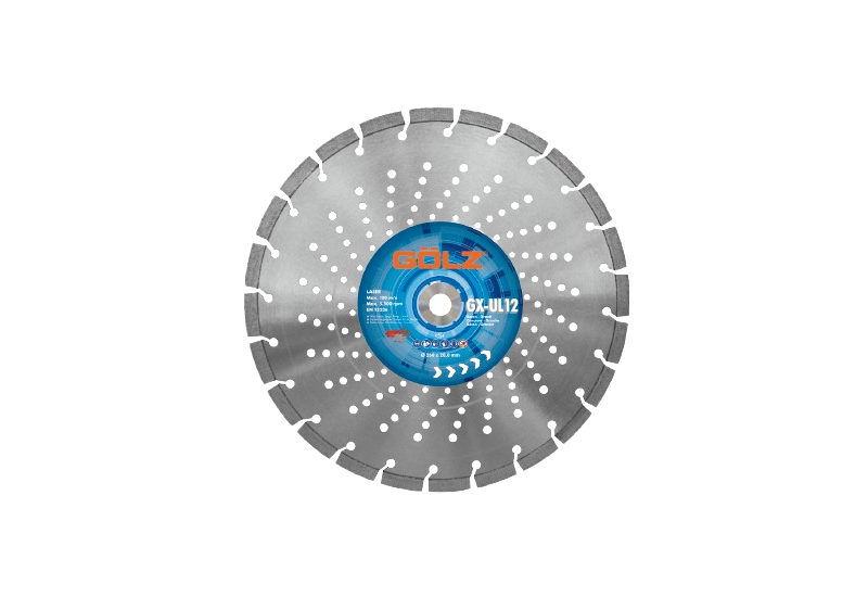 Disque GOLZ GX-UL12 350mm - Coupe Rapide Béton & Granit - Alésage: 20 mm