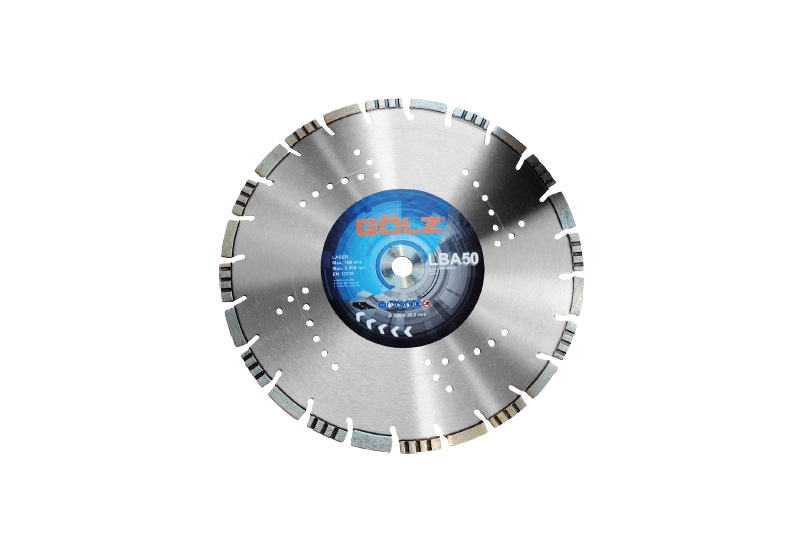 Disque Diamant GOLZ LBA50 ø300 pour Béton et Asphalte - Alésage: 20 mm