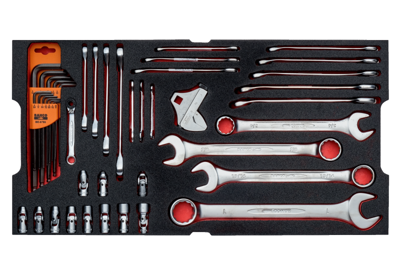 BAHCO - Kit d’outils aviation - 240 pcs/caisse rigide