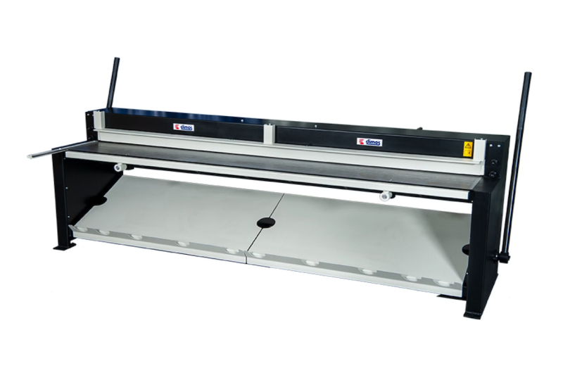 Cisaille guillotine manuelle 3m avec aménagement de butée - DIMOS