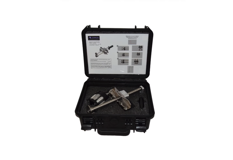 Plieuse à galets B19.2 - 2 bras - 220mm - avec évaseur Ø75mm - DIMOS