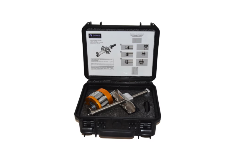 Plieuse à galets B19.2- 2 bras - 220mm - avec évaseur Ø100mm - DIMOS