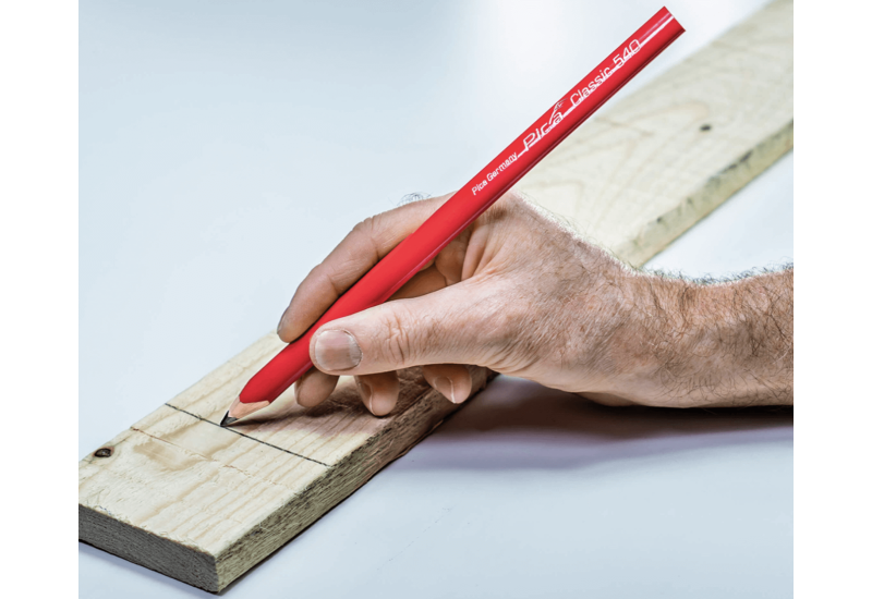 Crayon Charpentier PICA 30cm (x10) pour Traçage Professionnel