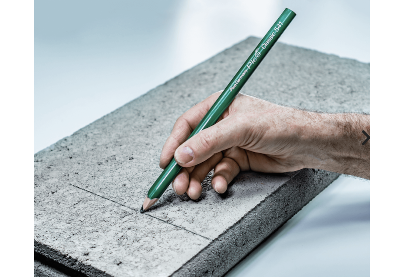 Boîte de 10 crayons de maçon PICA 541 - 24cm - Mine Ultra-Résistante