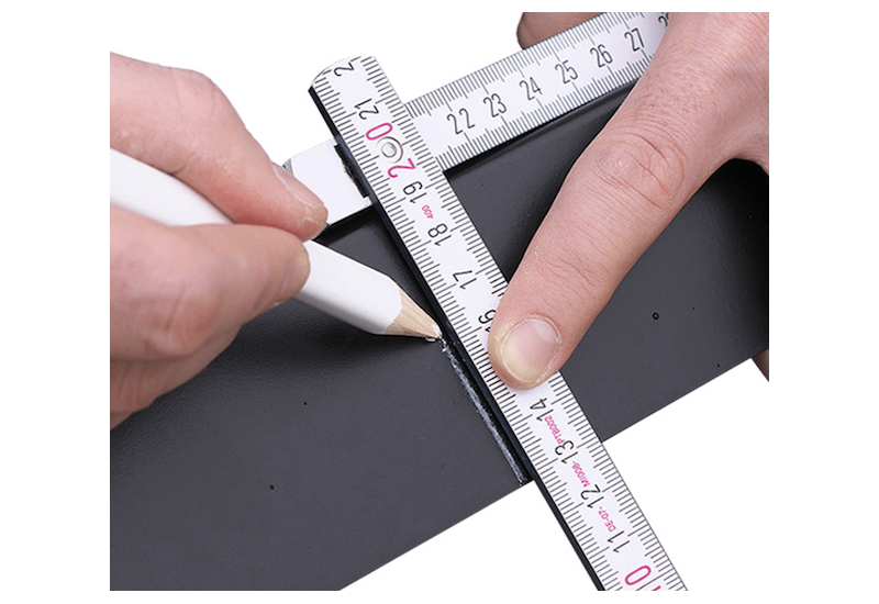 Paquet de 50 crayons universels Blanc/Noir 23cm - Pour les surfaces claires et foncées